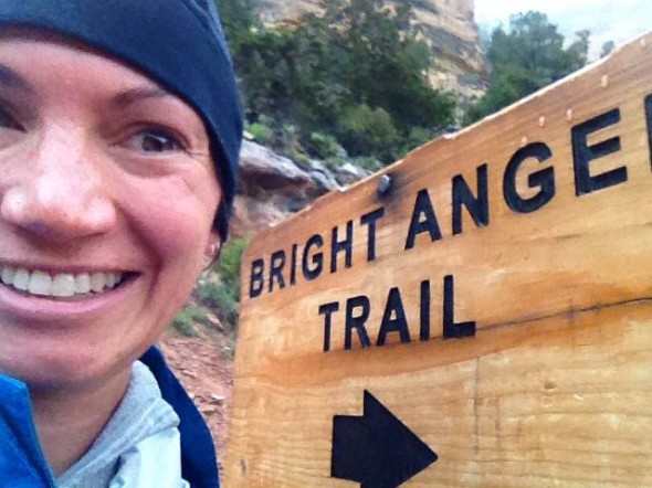 Bright Angel Trail Sign