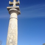 There are many, many crosses and monuments along the Camino. Every once and a while, one really catches my attention or calls me to pause and think or give thanks.