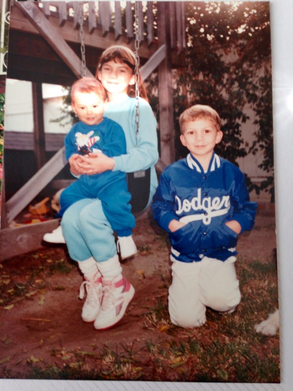 Garcia kids, circa 1989