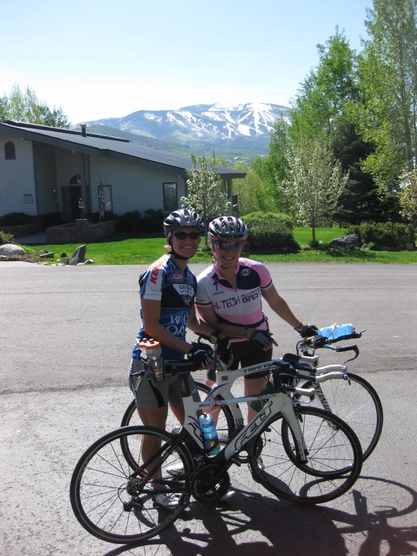 Training Ride in Steamboat
